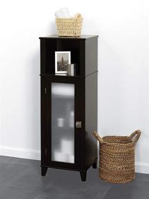 img 3 attached to 🏠 Zenna Home E8858CH Espresso Classic Linen Cabinet