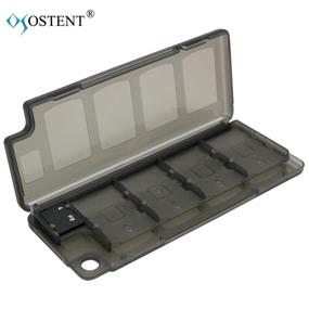 img 3 attached to Organize & Protect your Game Memory Cards with the OSTENT 10 in 1 Storage Box for Sony PSV PS Vita - Color: Black