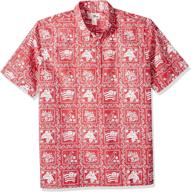 🌺 lahaina pullover hawaiian men's shirts by reyn spooner logo