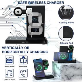 img 1 attached to Wireless Charging CHELUXS Foldable IPhone13