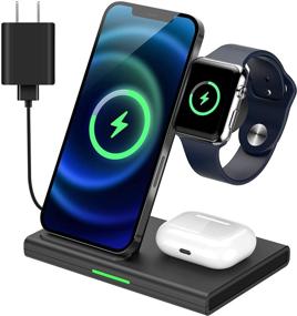 img 4 attached to Wireless Charging CHELUXS Foldable IPhone13