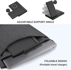 img 2 attached to Wireless Charging CHELUXS Foldable IPhone13