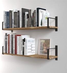 img 3 attached to Wallniture Toledo Floating Shelves Natural