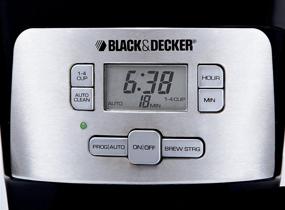 img 2 attached to ☕ Кофеварка BLACK+DECKER на 12 чашек с программированием в стильном черном цвете для идеального заваривания