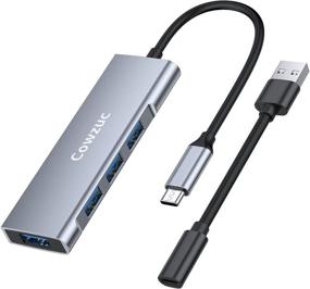 img 4 attached to Versatile USB C Hub 3.0 and Adapter for iMac, MacBook Pro/Air, Mac, Surface, iPad Pro, XPS, PC and Laptops