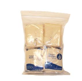 img 1 attached to 🏥 Pack of 15 First Voice TS-3680 Latex Free Triangular Bandages with Safety Pin, 56" Length x 40" Width