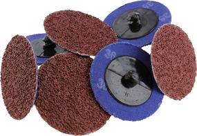 img 3 attached to 📦 ABN Aluminum Oxide Sandpaper Disc, Pack of 50 - 2-Inch 36 Grit Sanding Discs, Circular Sander Pads with Abrasive Round Sandpaper Coating