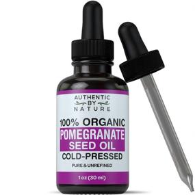 img 4 attached to 🍎 Pure Organic Pomegranate Seed Oil: Unclog Pores, Remove Dirt, and Acne. Nourishes Hair and Scalp. Powerful Natural Antioxidant Moisturizer for Men and Women (1oz)