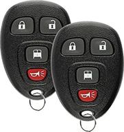 🔑 affordable keyless entry remote control car key fob for chevrolet express ouc60270 (2 pack) - great discounts! logo