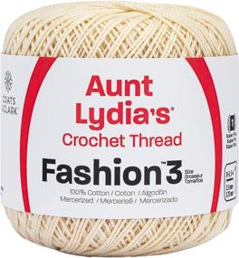 img 2 attached to 🧶 Coats Crochet Thread in Bridal White - Fashionable Crochet Thread, Size 3