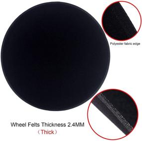 img 2 attached to DIKLEY 21 4In Lightweight Dustproof Wheel【Thick】