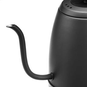 img 2 attached to 🔌 Black Stainless Steel Electric Gooseneck Kettle by AmazonCommercial: Ideal for Enhanced SEO