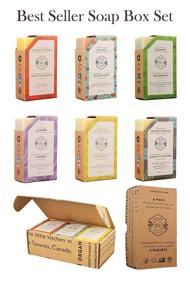 img 3 attached to 🧼 Crate 61 Best Seller Soap 6-Pack Box Set - 100% Vegan Cold Process Bar Soap, Scented with Premium Essential Oils and Natural Flavors. Ideal for Face and Body Care, Suitable for Both Men and Women.