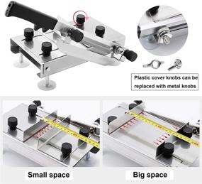 img 1 attached to 🔪 BAOSHISHAN Нож для замороженного мяса из нержавеющей стали - ручной резак для домашнего использования | Идеально подходит для говядины, баранины, бекона, сыра, нуги, деликатесов, шабу-шабу, хотпота и многого другого