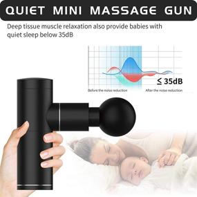 img 1 attached to Ultimate Gifts for Him: Discover Aroprank's Updated Deep Tissue Massage Gun for Men, Your Go-To Durable and Quiet Deep Mini Massage Gun, Perfect for Anniversary, Valentines Day, Birthdays, and More!