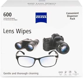 img 4 attached to ZEISS Pre-Moistened Lens Cleaning Wipes: Premium Bulk Pack of 600 Count