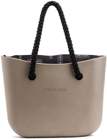 img 3 attached to 👜 Luxe Lime Soda: A Stylish Companion for Women's Fashion - Handbags & Wallets in Top-Handle Bags