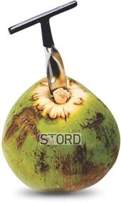 img 1 attached to Stord Fresh Green Young Coconut Opener - Extracts Thai 🥥 Young White Coconut Water Effortlessly in Seconds - Safe, Easy, and Fast