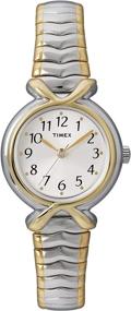 img 3 attached to ⌚ Timex Women's T21854 Pleasant Street Two-Tone Stainless Steel Expansion Band Wristwatch