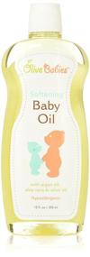 img 2 attached to 👶 Versatile Baby Oil: 12 oz Multi-Purpose Solution with Argan Oil, Aloe Vera & Olive Oil - Hypoallergenic & Softening for All Skin Types - Ideal for Men, Women & Kids