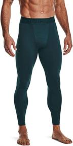 img 2 attached to 🔥 Stay Warm with Under Armour Men's ColdGear Compression Leggings for Optimal Performance