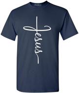 🙏 large shop4ever jesus cross t-shirt logo