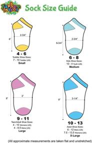 img 3 attached to 🧦 My Little Pony Girls 5-pack Crew Socks: Size 7-10 (Sock: 4-6), White Crew