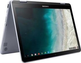 img 1 attached to 🔍 Samsung Plus 2-in-1 Chromebook: 12.2" Touch-Screen, Intel Celeron, 4GB RAM, 32GB Storage - Stealth Silver