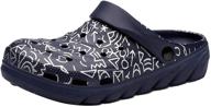 classic sandals waterproof comfort footwear men's shoes for mules & clogs logo