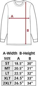 img 1 attached to Tall Sleeve Ringspun Men's Clothing and Shirts – Premium Collection