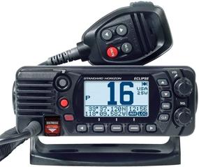 img 4 attached to 📻 Top-rated Standard Horizon GX1400GB VHF Radio in Sleek Black - Small Size for Easy Handling