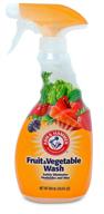 arm & hammer fruit & vegetable wash: effective produce cleaner spray, 16.9oz - pack of 1 logo