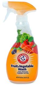 img 4 attached to Arm & Hammer Fruit & Vegetable Wash: Effective Produce Cleaner Spray, 16.9oz - Pack of 1