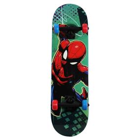 img 1 attached to 🕷️ Unleash Your Inner Spider-Man with PlayWheels Ultimate THWIP Skateboard!