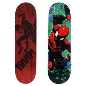 img 3 attached to 🕷️ Unleash Your Inner Spider-Man with PlayWheels Ultimate THWIP Skateboard!