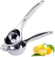 🍋 piduules manual lemon squeezer, handheld anti-rust metal citrus juicer with press, lemon lime squeezer for juice making or cooking (2.75-inch bowl diameter) logo