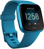 fitbit versa smart watch included wearable technology logo