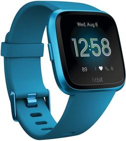 img 4 attached to Смарт-часы Fitbit Versa с включенной технологией носимых устройств.