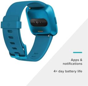 img 1 attached to Смарт-часы Fitbit Versa с включенной технологией носимых устройств.