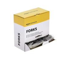 🍴 conveniently packaged amazoncommercial take away forks - 250 count, individually wrapped logo