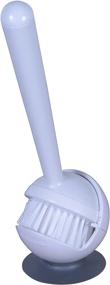 img 4 attached to 🧹 Efficient Cleaning with Casabella Get a Grip Long Handle Dish Brush - White