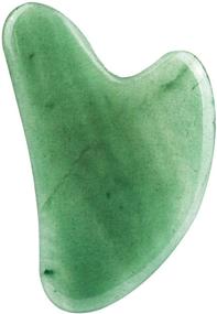 img 4 attached to 🧡 Natural Jade Stone Gua Sha Heart by Ina Beauty - Facial Lifting, Puffiness Reduction, and Tightening
