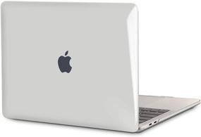 img 2 attached to 📦 TECOOL Crystal Clear MacBook Pro 13 Inch Case (2016-2020 Release) with Keyboard Cover - Slim Hard Shell Cover for MacBook Pro 13 Touch Bar | Model: A2338 M1 A2289 A2251 A2159 A1989 A1706