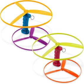 img 4 attached to 🚀 Battat Skyrocopter Launchers for Children: Flying Marvels!