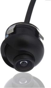 img 4 attached to Enhanced Backup Camera for Cars with Wide View Angle and 360 Rotation - Universal Rear View Camera with Guidelines, Compatible with All Vehicle Types