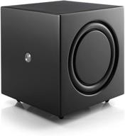 🔊 audio pro addon c-sub 6.5 inch powerful bass subwoofer with wifi, alexa compatibility - ideal for studio and home theater - black logo