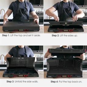 img 2 attached to 🥩 SAHARA Stainless Steel Folding Food Dehydrator with Brod & Taylor Shelves: Efficient Dehydration at Your Fingertips