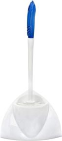 img 1 attached to 🚽 Alpine Industries Toilet Bowl Brush - Heavy Duty Scrubber for Effective Cleaning - Durable, Chemical Resistant & Fully Bristled Head - Sturdy Non Slip Handle Included