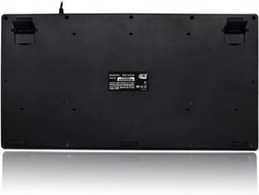 img 2 attached to 💻 Enhanced Touchpad Keyboard - Adesso AKB-425UB USB Rackmount with EasyTouch Technology