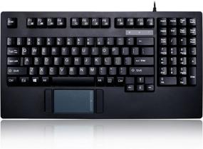 img 4 attached to 💻 Enhanced Touchpad Keyboard - Adesso AKB-425UB USB Rackmount with EasyTouch Technology